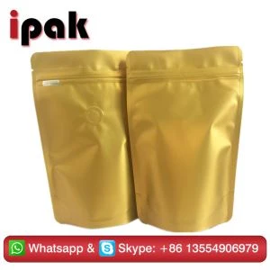 Matte Gold Stand Up Hnab