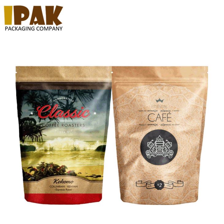 Stand Up Coffee Powder Packaging Bags